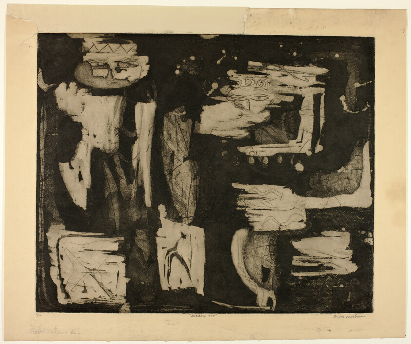 Goddess 1000 (1952/54) // Louise Nevelson American, born Russia, 1899-1988